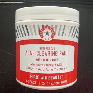 First Aid Beauty Acne Clearing Pads Maximum Strength - brand new - never opened